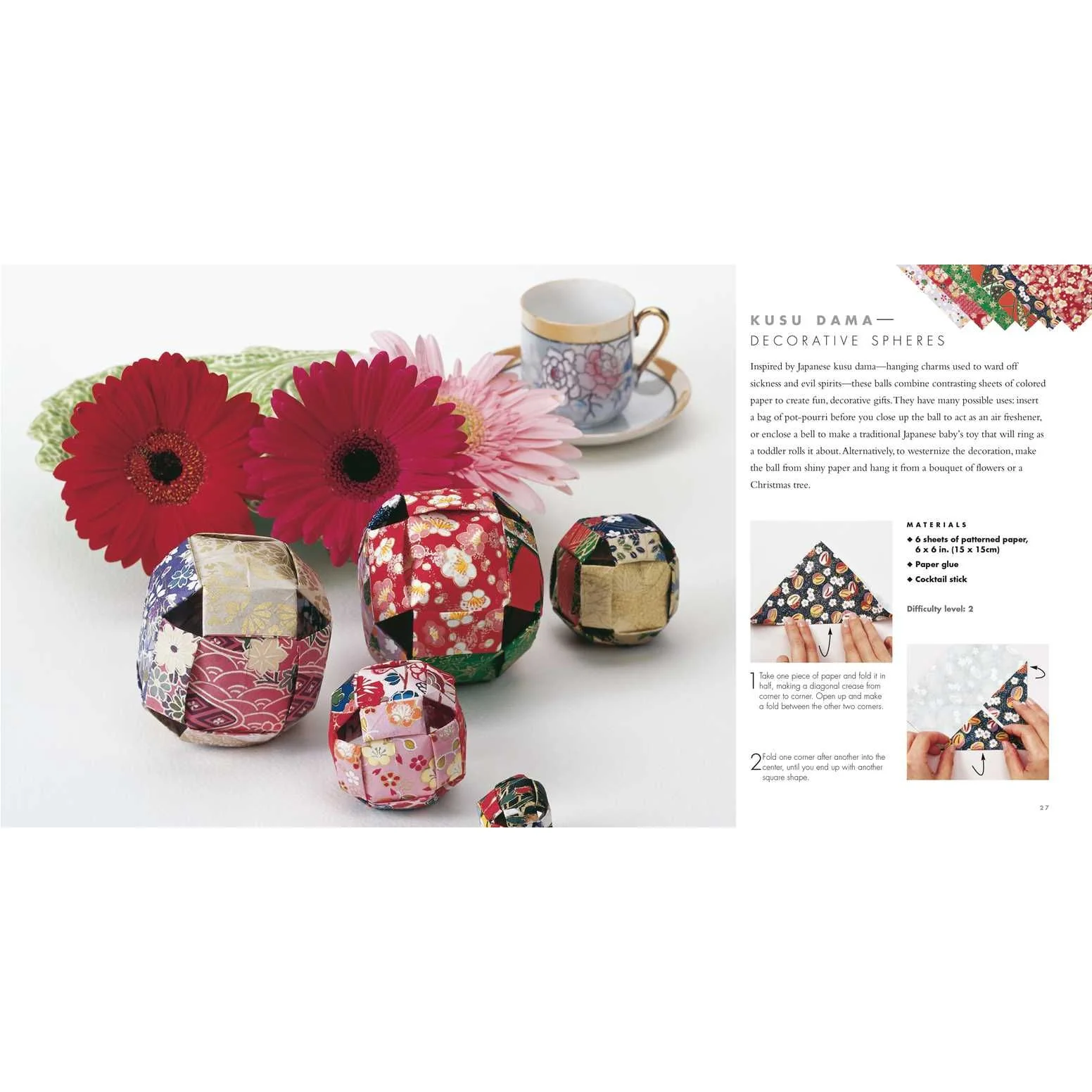 THE SIMPLE ART OF JAPANESE ORIGAMI BY MARI ONO - Image 2