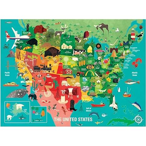 THE UNITED STATES 1000PC PUZZLE - Image 2