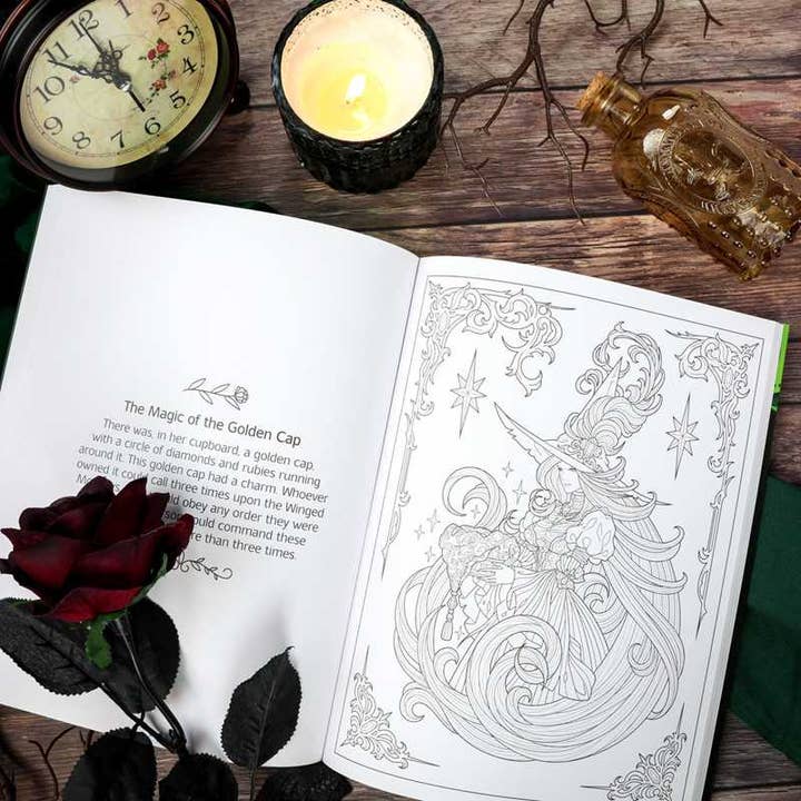 THE WICKED WITCH OF OZ COLORING BOOK - Image 4