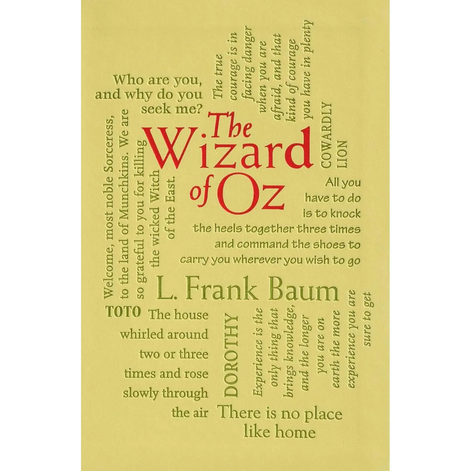THE WIZARD OF OZ BY L. FRANK BAUM