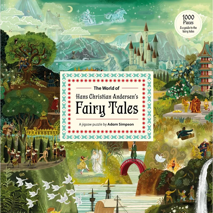 THE WORLD OF HANS CHRISTIAN ANDERSEN'S FAIRY TALES 1000 PIECE PUZZLE