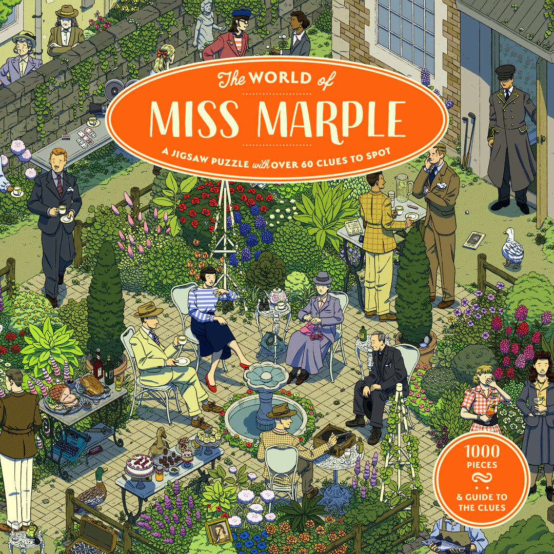 THE WORLD OF MISS MARPLE 1000PC PUZZLE