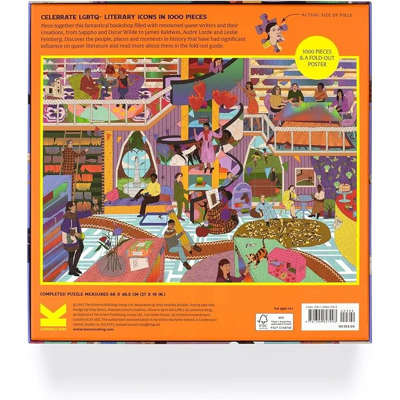 THE WORLD OF QUEER STORIES 1000PC PUZZLE - Image 2