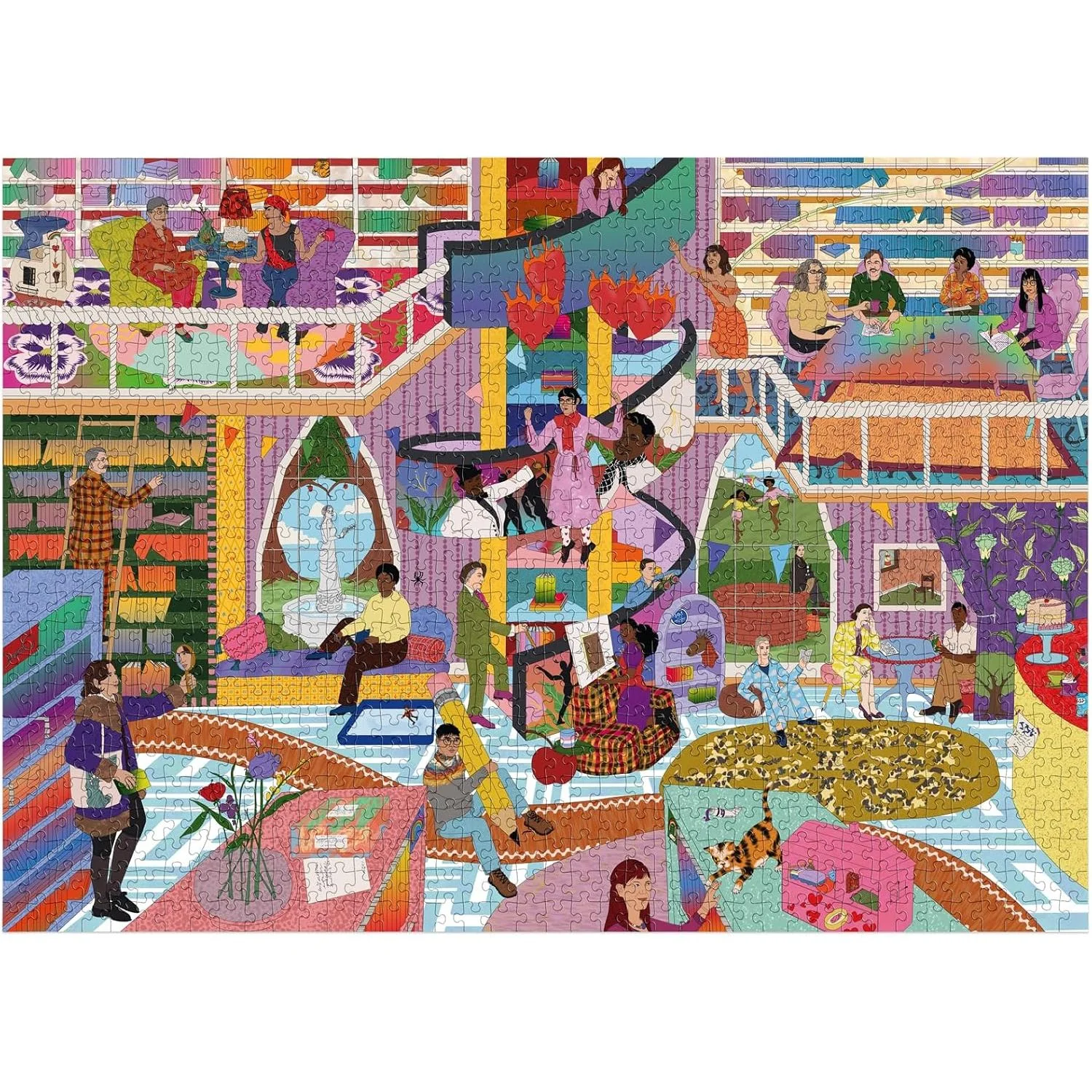 THE WORLD OF QUEER STORIES 1000PC PUZZLE - Image 5