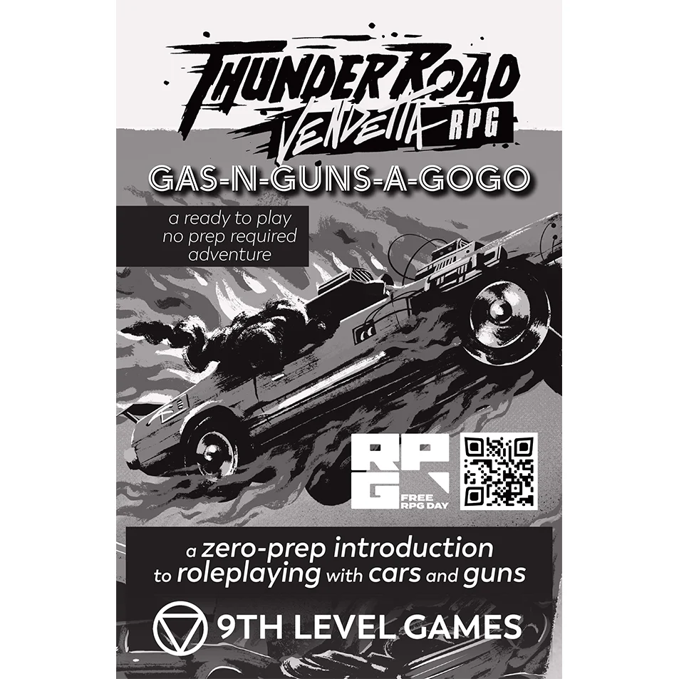 THUNDER ROAD VENDETTA RPG GAS N GUNS A GOGO