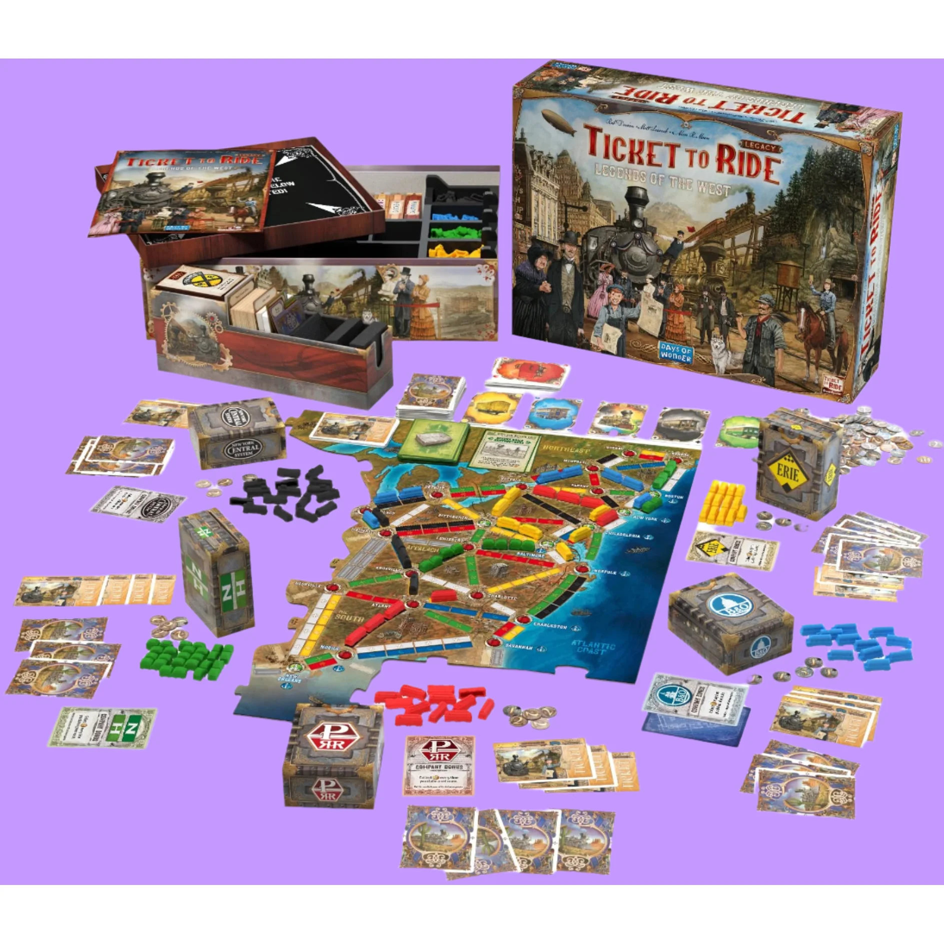 TICKET TO RIDE LEGACY: LEGENDS OF THE WEST - Image 2