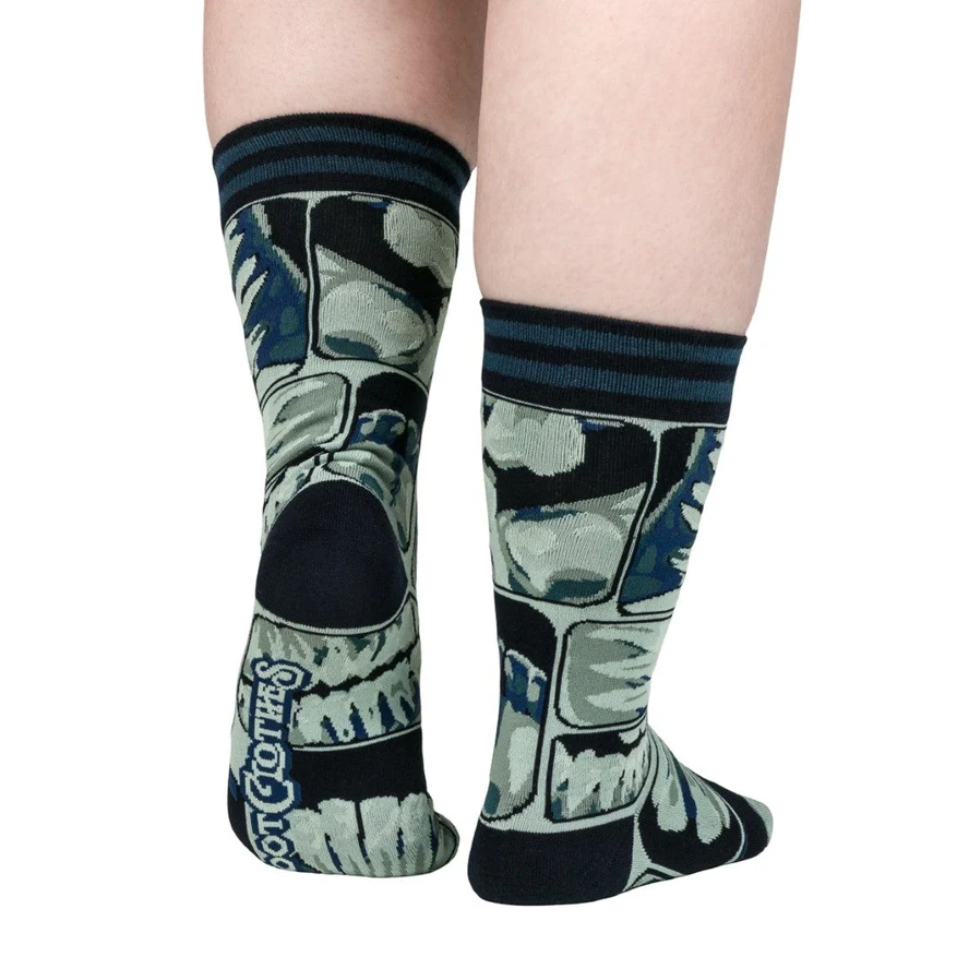 TOO COOL FOR FLOSSING CREW SOCKS BY FOOTCLOTHES - Image 5