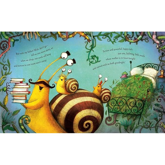 TOO SCARED TO SLEEP! A TALE OF TWO SNAILS WRITTEN BY SHAUN MICALLEF AND ILLUSTRATED BY JONATHAN BENTLY - Image 3