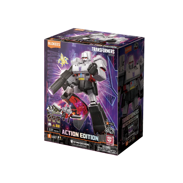 TRANSFORMERS BLOKEES ACTION EDITION MEGATRON