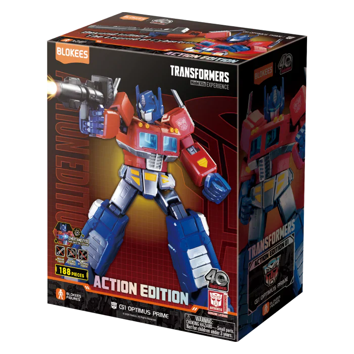 TRANSFORMERS BLOKEES ACTION EDITION OPTIMUS PRIME