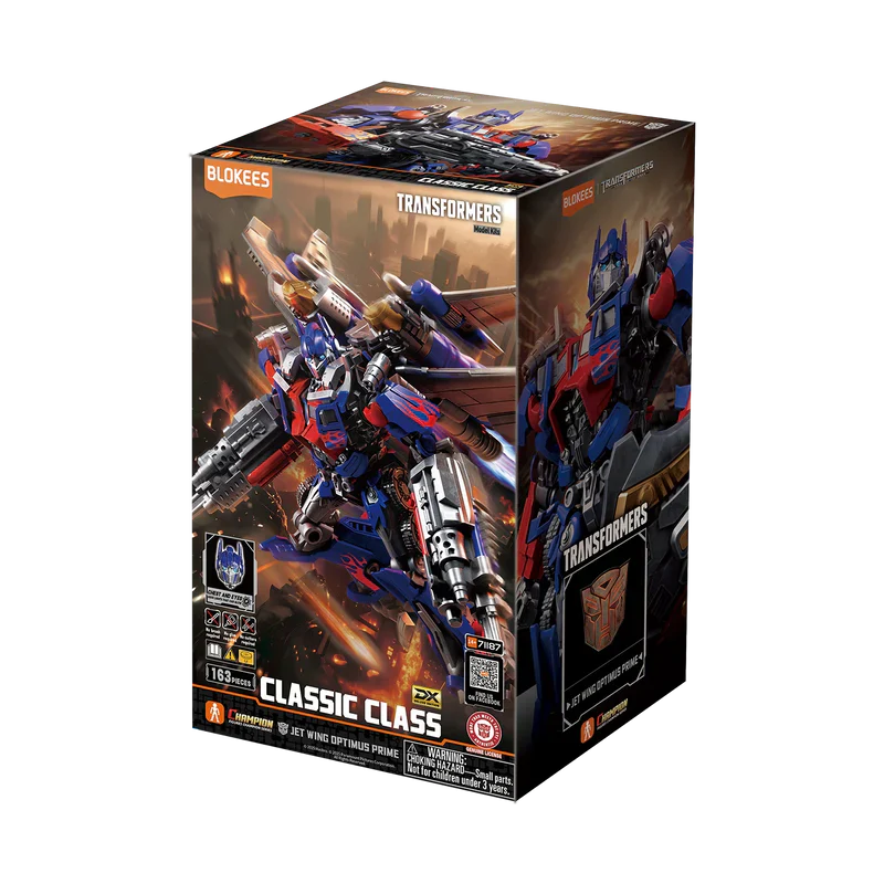 TRANSFORMERS BLOKEES CLASSIC CLASS 21 DX JET WING OPTIMUS PRIME