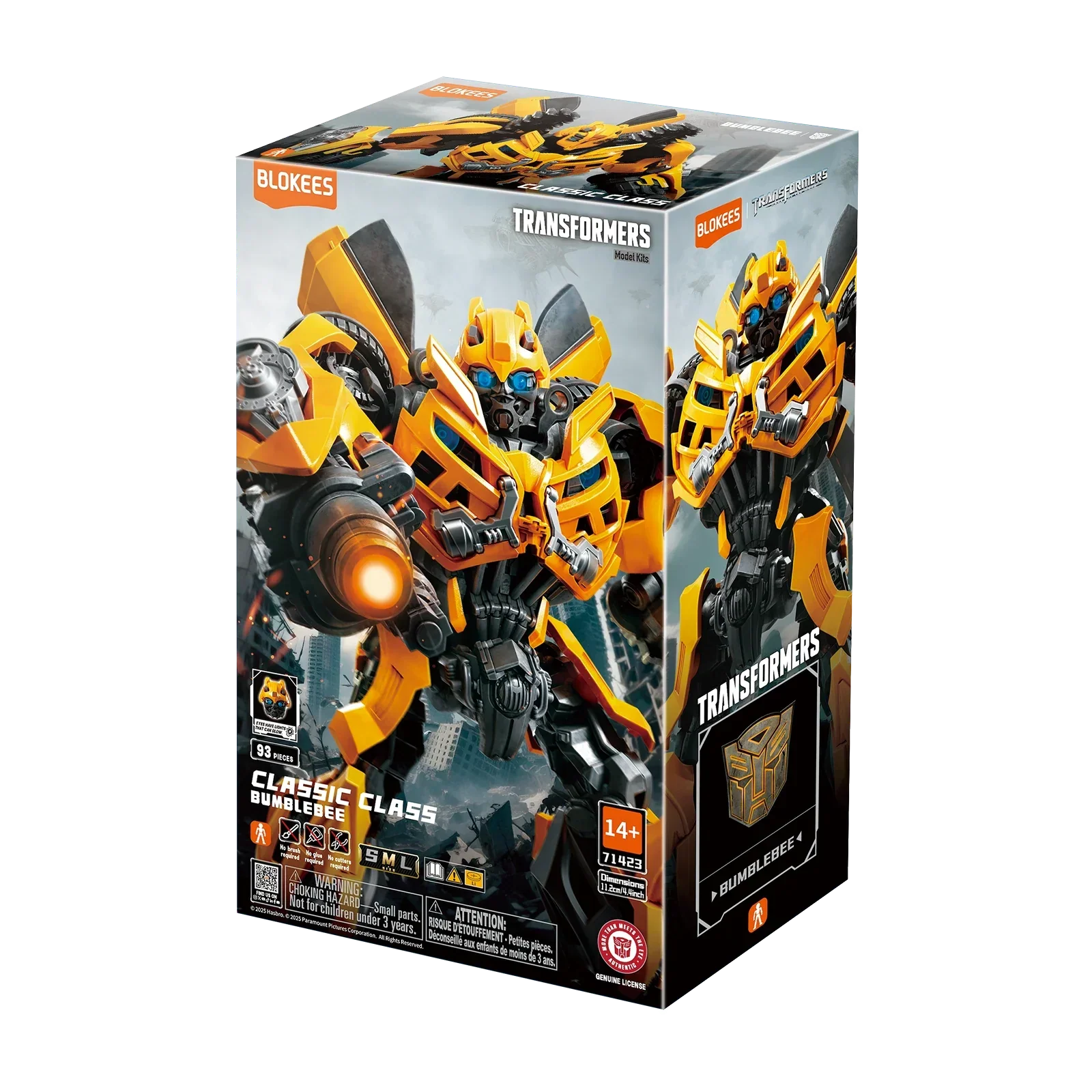 TRANSFORMERS BLOKEES CLASSIC CLASS DARK OF THE MOON BUMBLEBEE