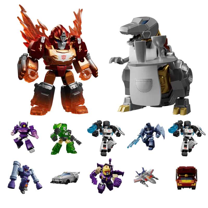 TRANSFORMERS BLOKEES DEFENDER VERSION 04 TYRANT'S FURY BLIND BOX