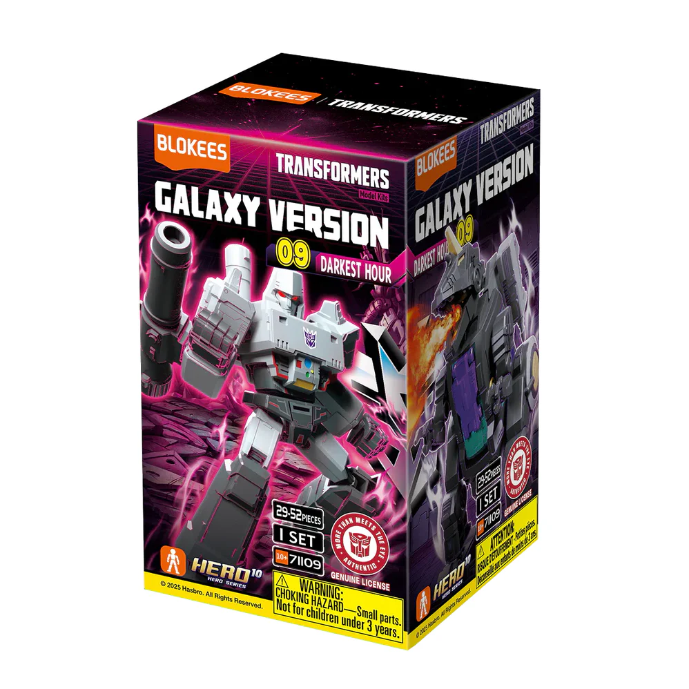 TRANSFORMERS BLOKEES GALAXY VERSION 09 DARKEST HOUR BLIND BOX