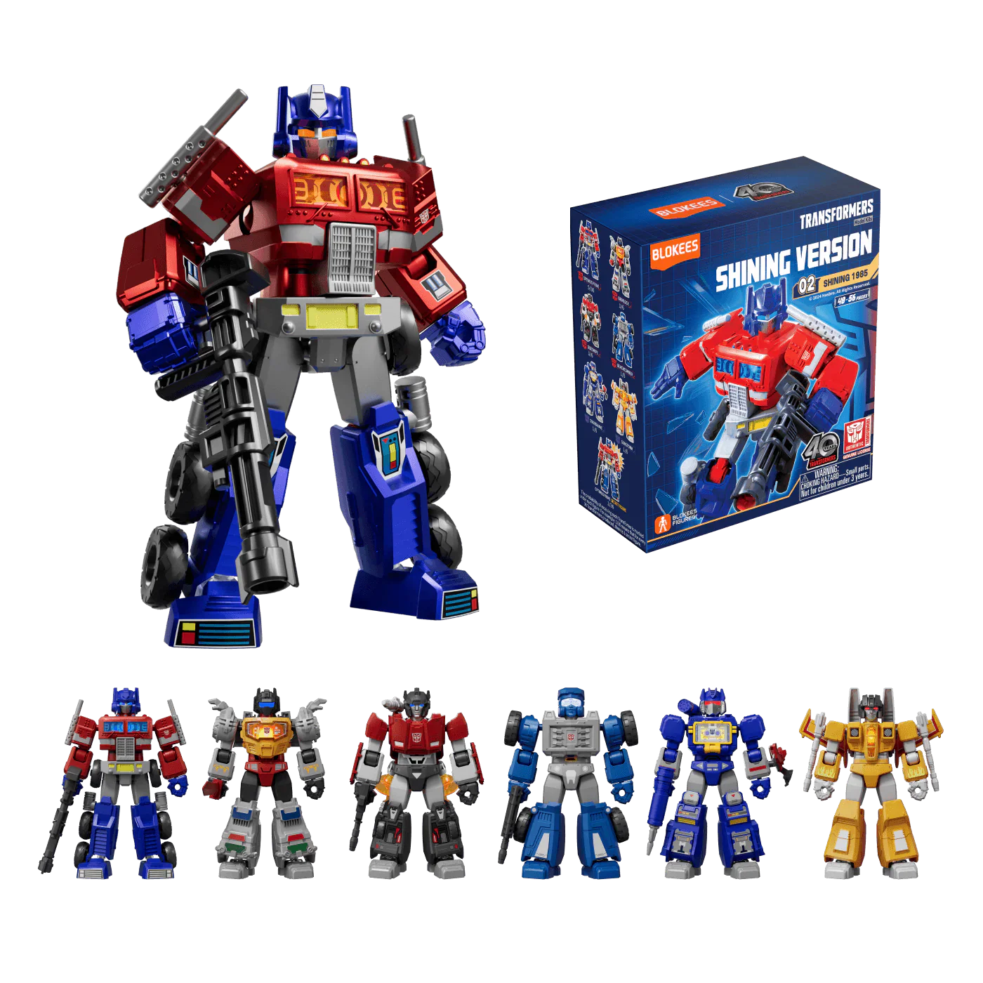 TRANSFORMERS BLOKEES SHINING VERSION 02 SHINING 1985 BLIND BOX - Image 2