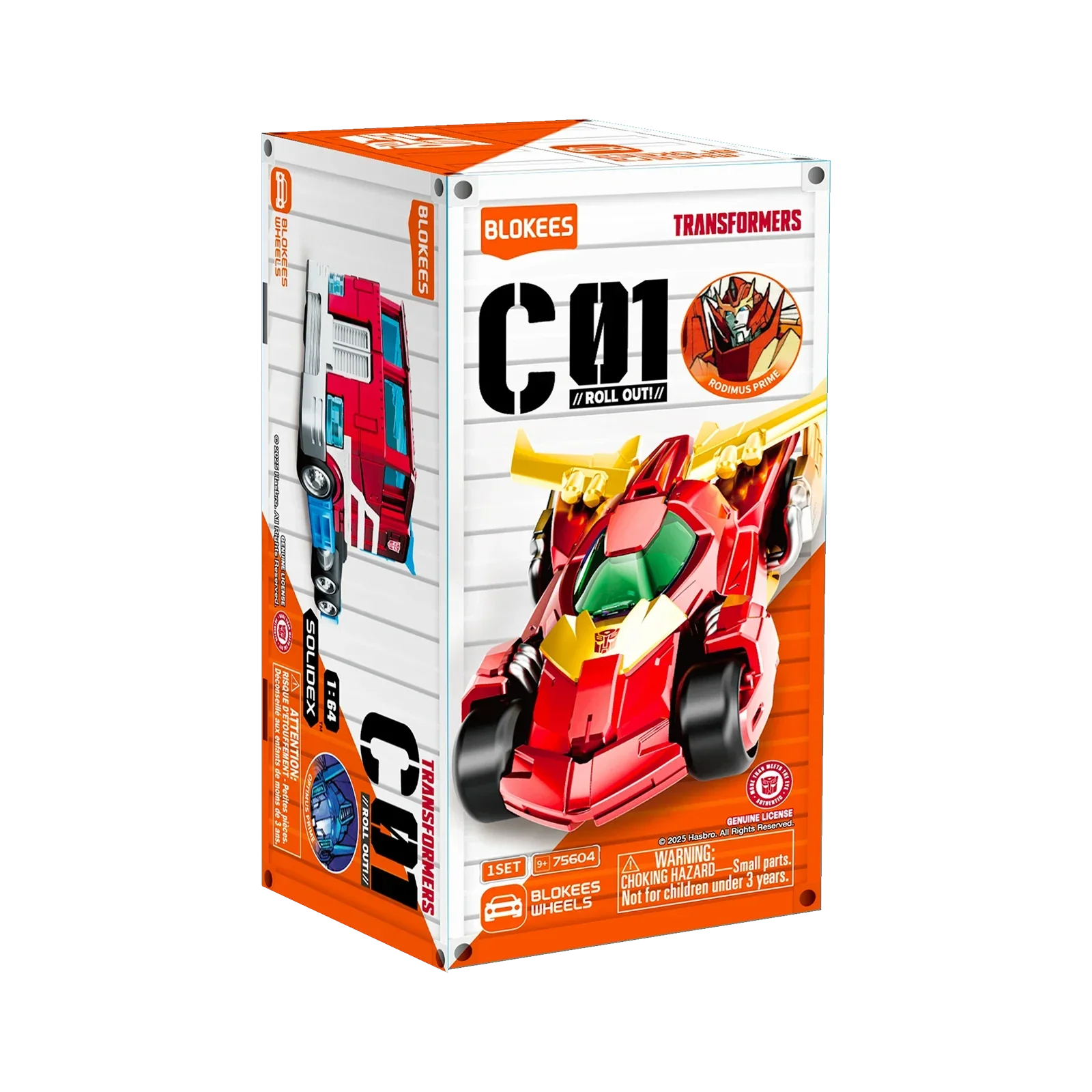TRANSFORMERS BLOKEES WHEELS C1 ROLL OUT