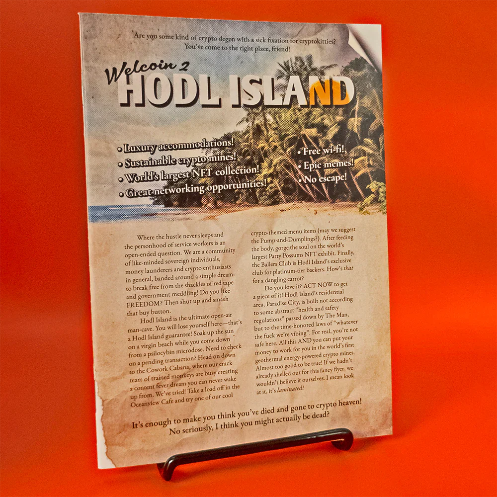 TROIKA! WELCOIN 2 HODL ISLAND