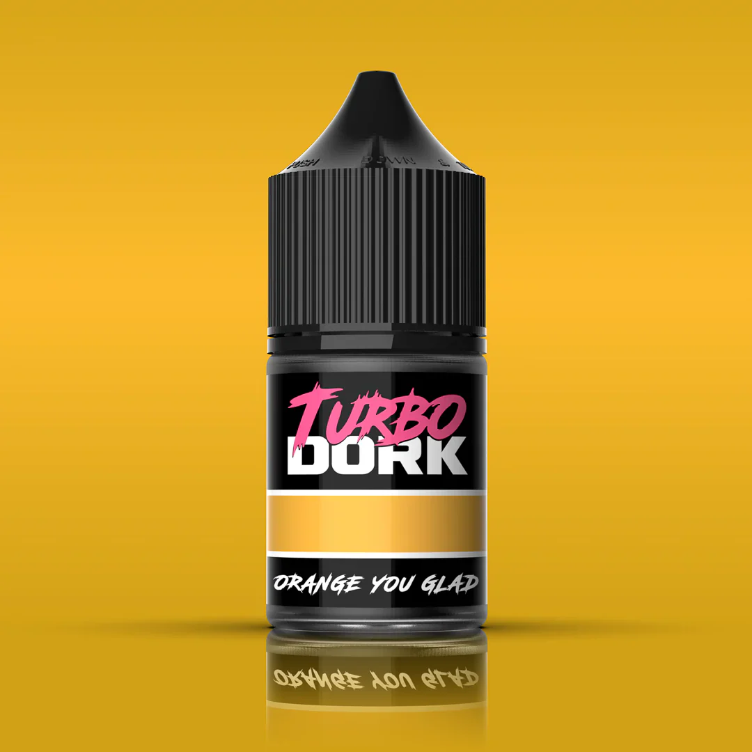 TURBODORK METALLIC ACRYLIC ORANGE YOU GLAD