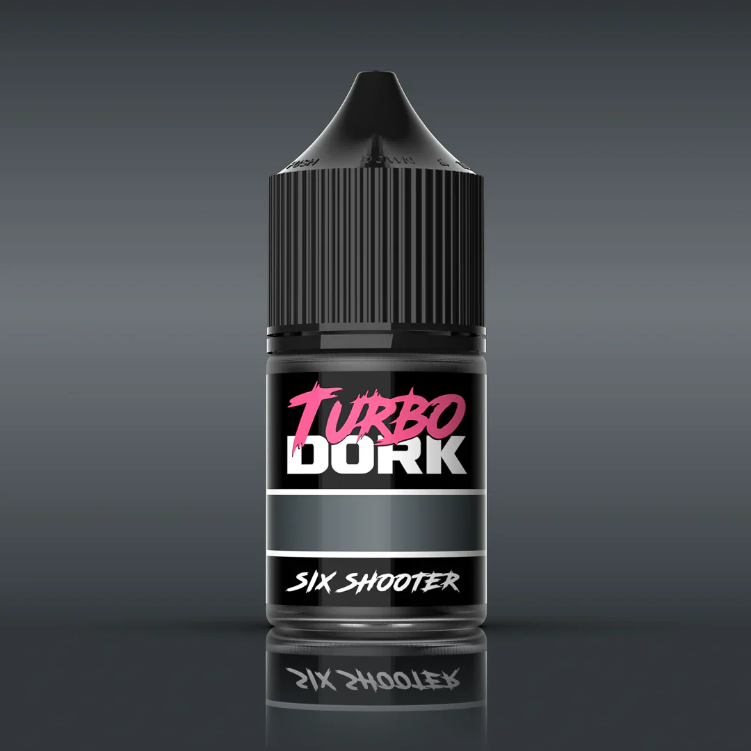 TURBODORK METALLIC ACRYLIC SIX SHOOTER