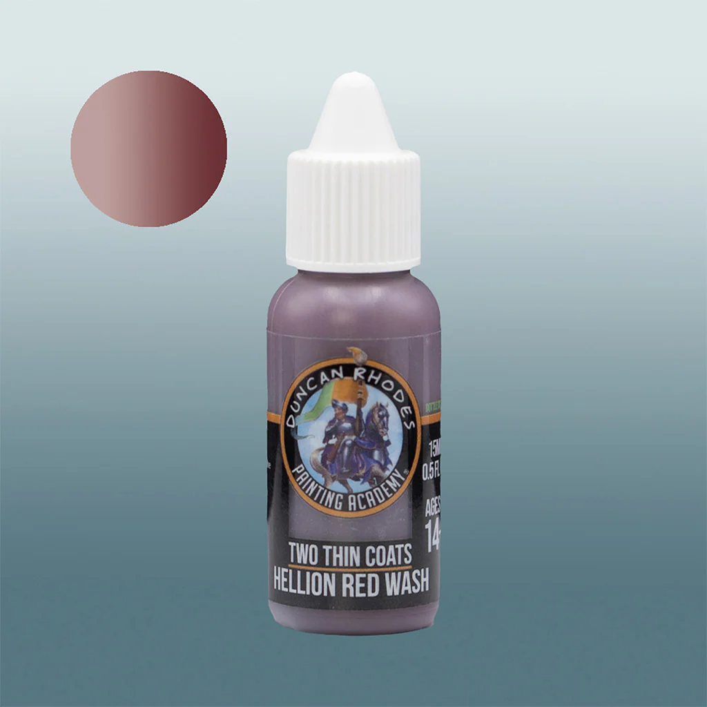 TWO THIN COATS HELLION RED WASH
