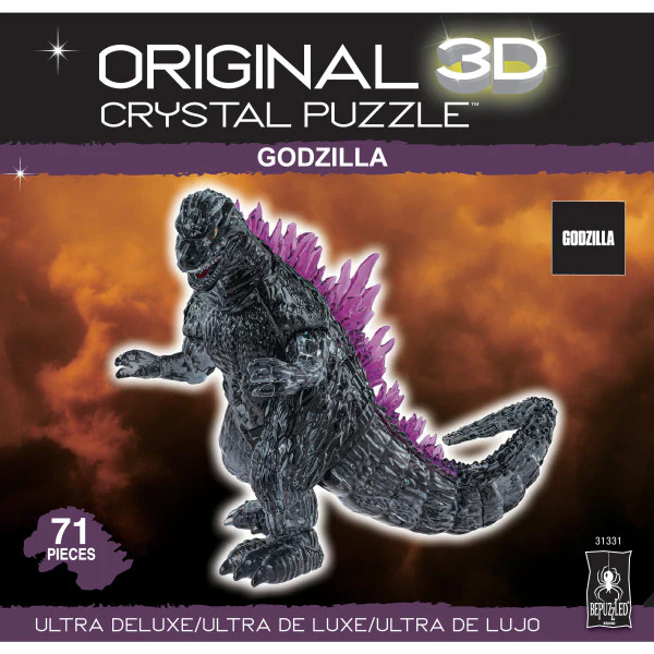 ULTRA 3D CRYSTAL PUZZLE GODZILLA