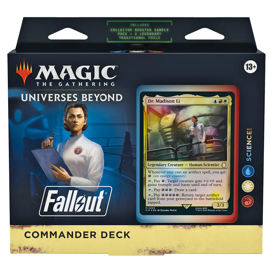 UNIVERSES BEYOND: FALLOUT SCIENCE! COMMANDER DECK