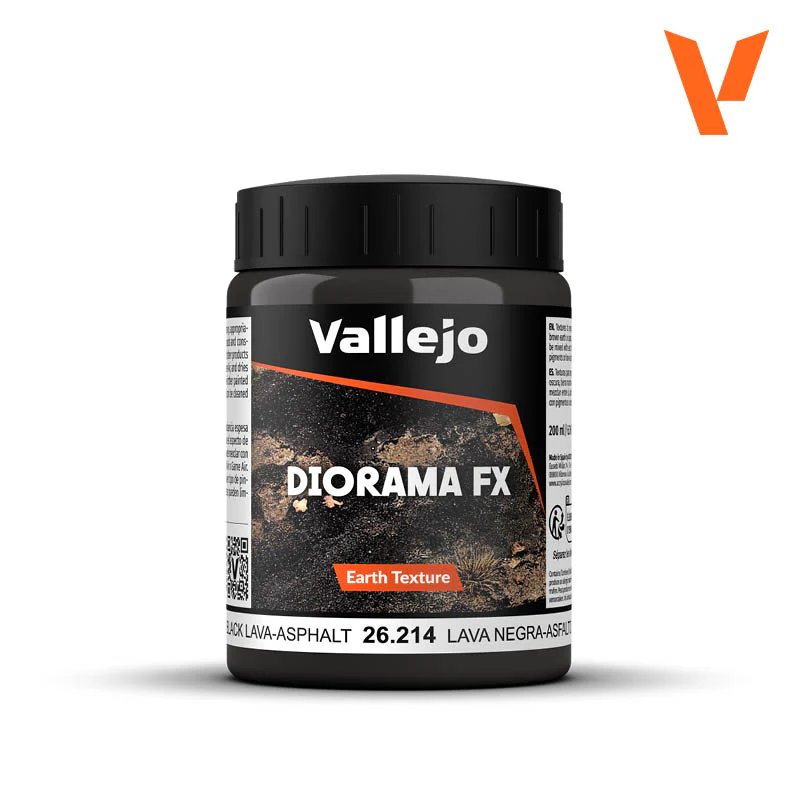 VALLEJO DIORAMA FX BLACK LAVA-ASPHALT