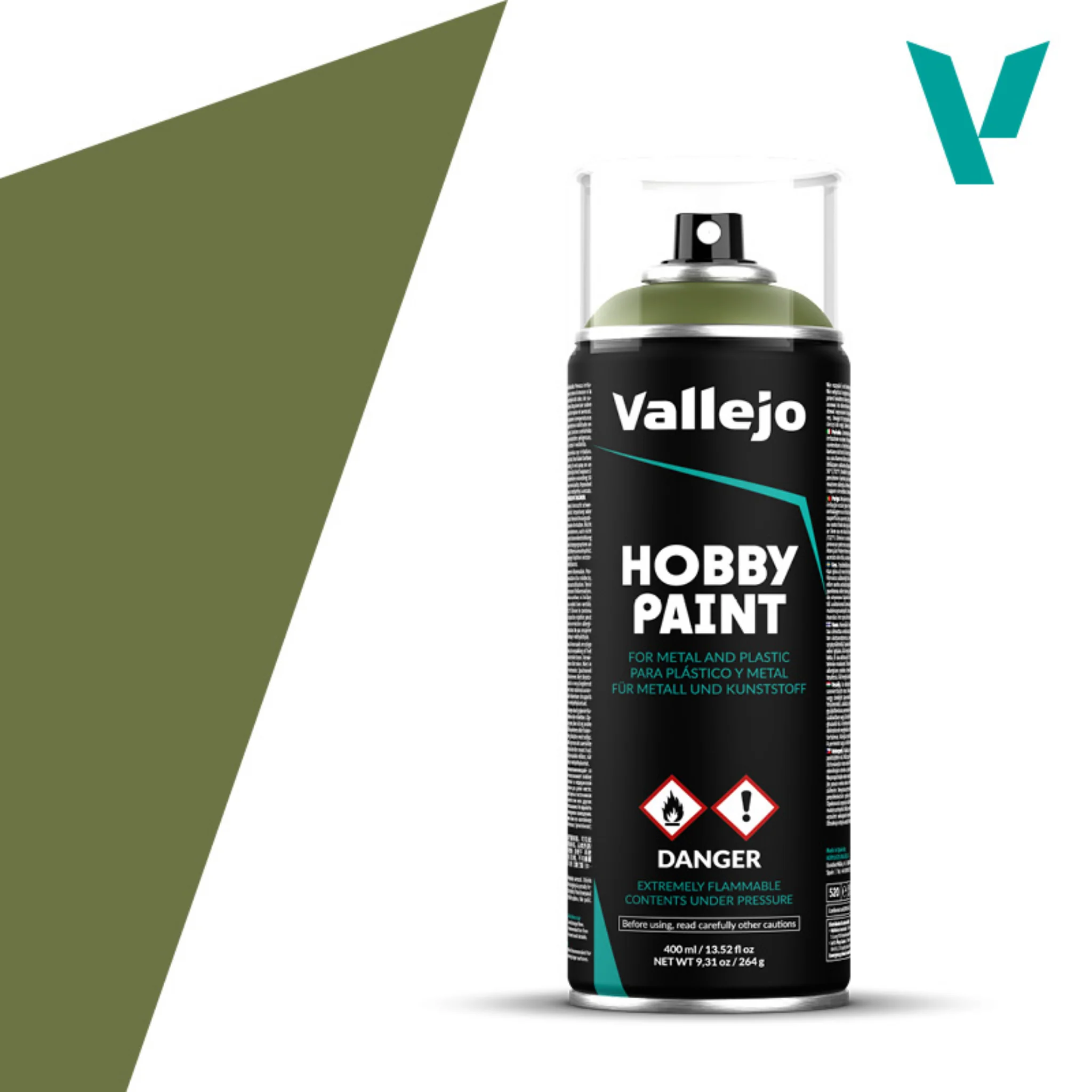 VALLEJO GOBLIN GREEN SPRAY PRIMER
