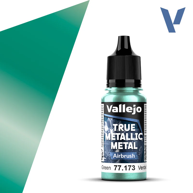 VALLEJO TRUE METALLIC METAL AIRBRUSH BEETLE GREEN 18ML