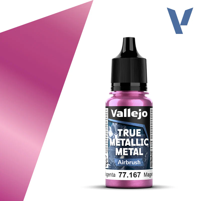 VALLEJO TRUE METALLIC METAL AIRBRUSH CRIMSON MAGENTA 18ML