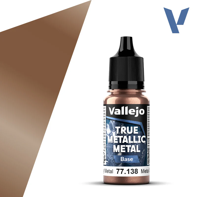 VALLEJO TRUE METALLIC METAL BASE RUSTY METAL 18ML