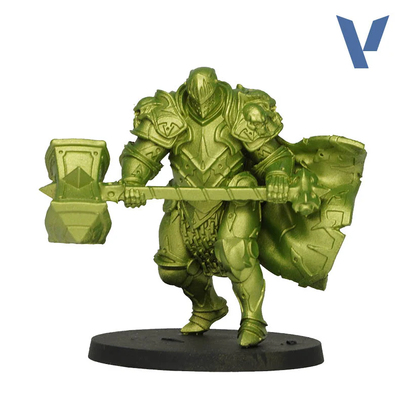 VALLEJO TRUE METALLIC METAL LIGHT AMBER GREEN 18ML - Image 2