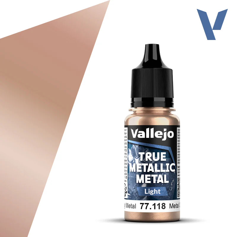 VALLEJO TRUE METALLIC METAL LIGHT RUSTY METAL 18ML
