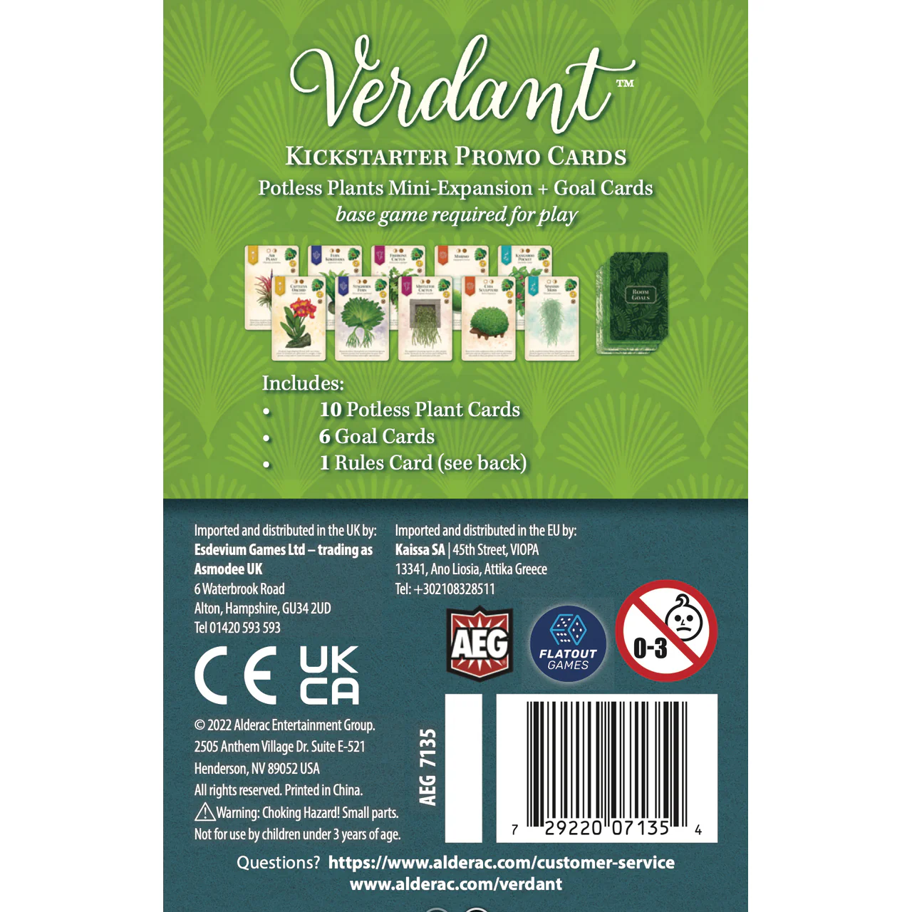 VERDANT KICKSTARTER PROMO PACK