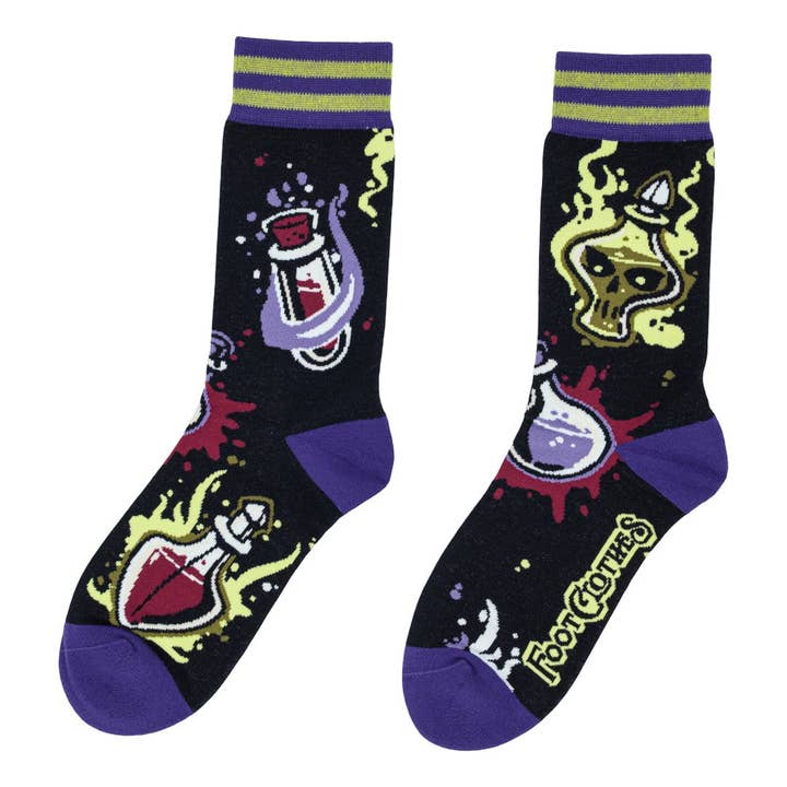 VILE VIALS CREW SOCKS BY FOOTCLOTHES - Image 2