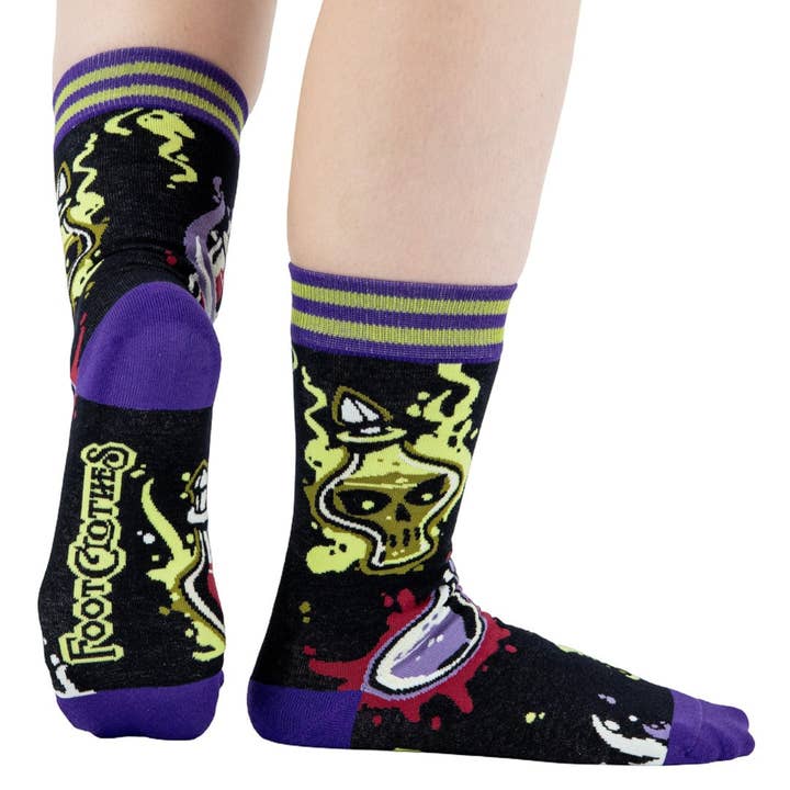 VILE VIALS CREW SOCKS BY FOOTCLOTHES - Image 4