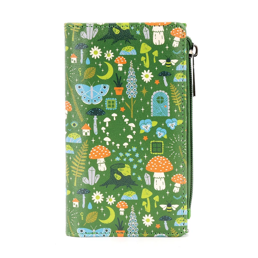FIELD OF MUSHROOMS WALLET