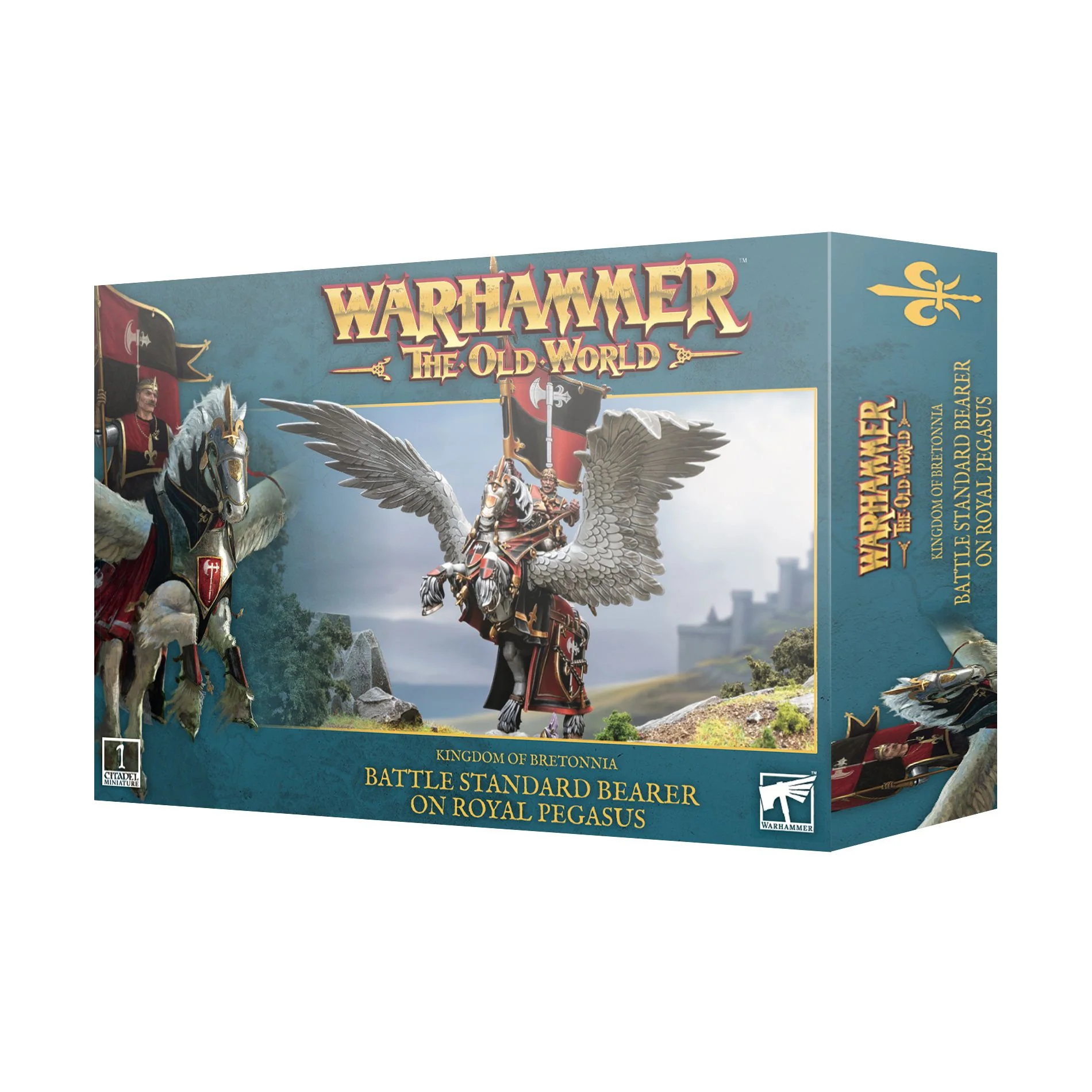WARHAMMER TOW BRETONNIA ROYAL PEGASUS BATTLE STANDARD