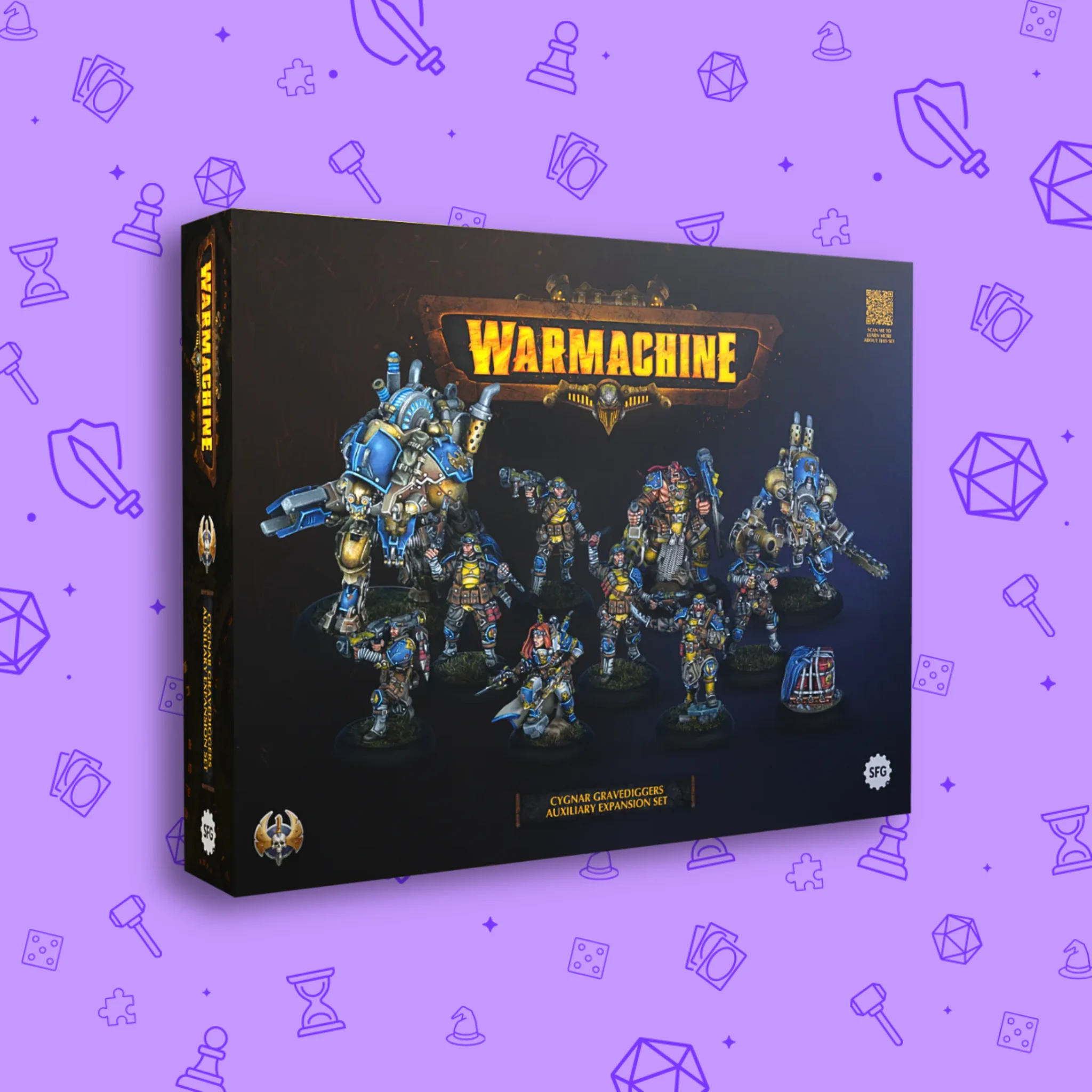 WARMACHINE CYGNAR GRAVEDIGGERS AUXILIARY EXPANSION