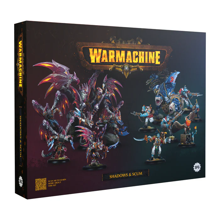 WARMACHINE TWO PLAYER STARTER - SHADOWS & SCUM