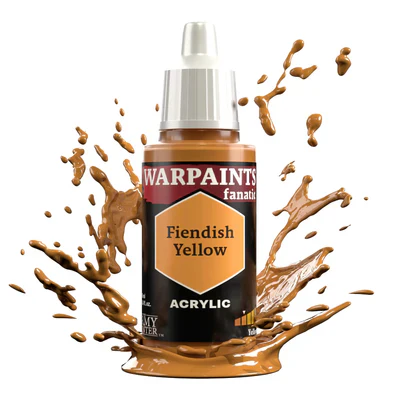 WARPAINT FANATIC FIENDISH YELLOW