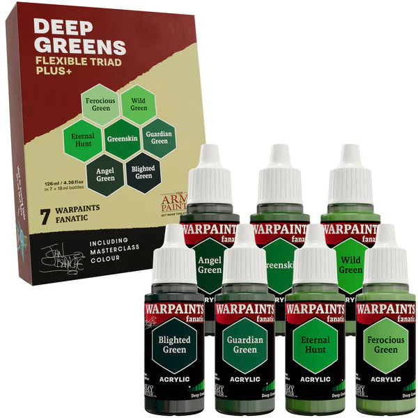 WARPAINTS FANATIC FLEXIBLE TRIAD PLUS+ DEEP GREEN - Image 2