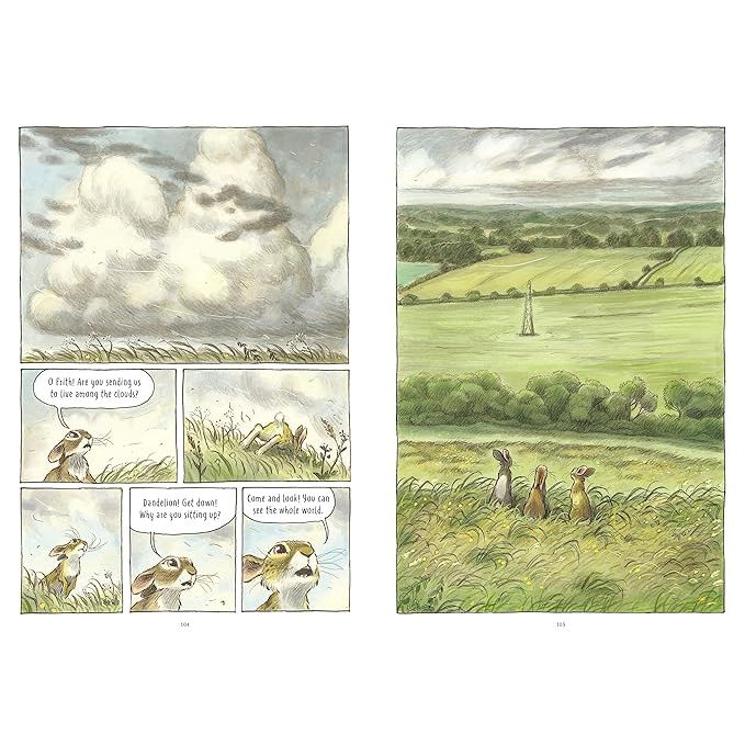 WATERSHIP DOWN BY RICHARD ADAMS (GRAPHIC NOVEL) ADAPTED AND ILLUSTRATED BY JAMES STURM AND JOE SUTPHIN - Image 4