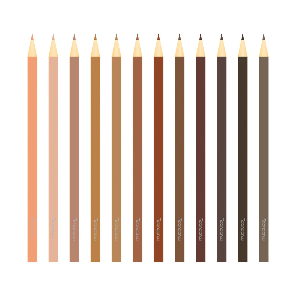 WE ARE COLORFUL SKINTONE COLORED PENCIL SET - Image 2