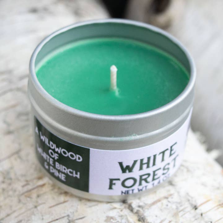 WHITE FOREST 8oz GAMING CANDLE - Image 2