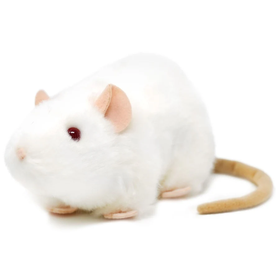 WHITE RAT PLUSH