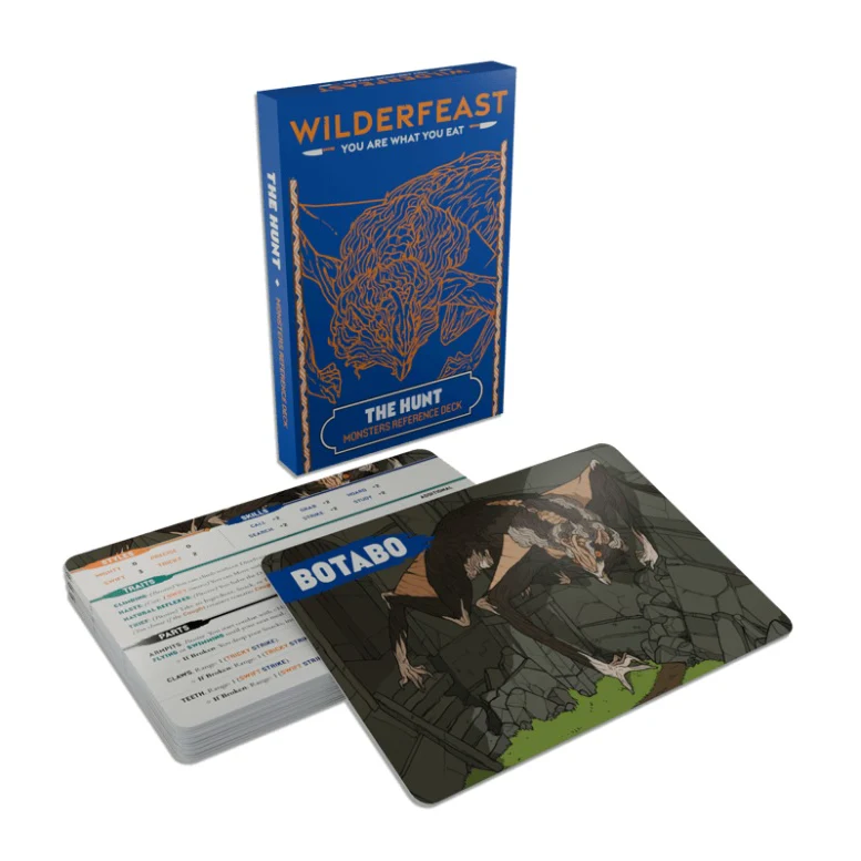 WILDERFEAST THE HUNT REFERENCE DECK