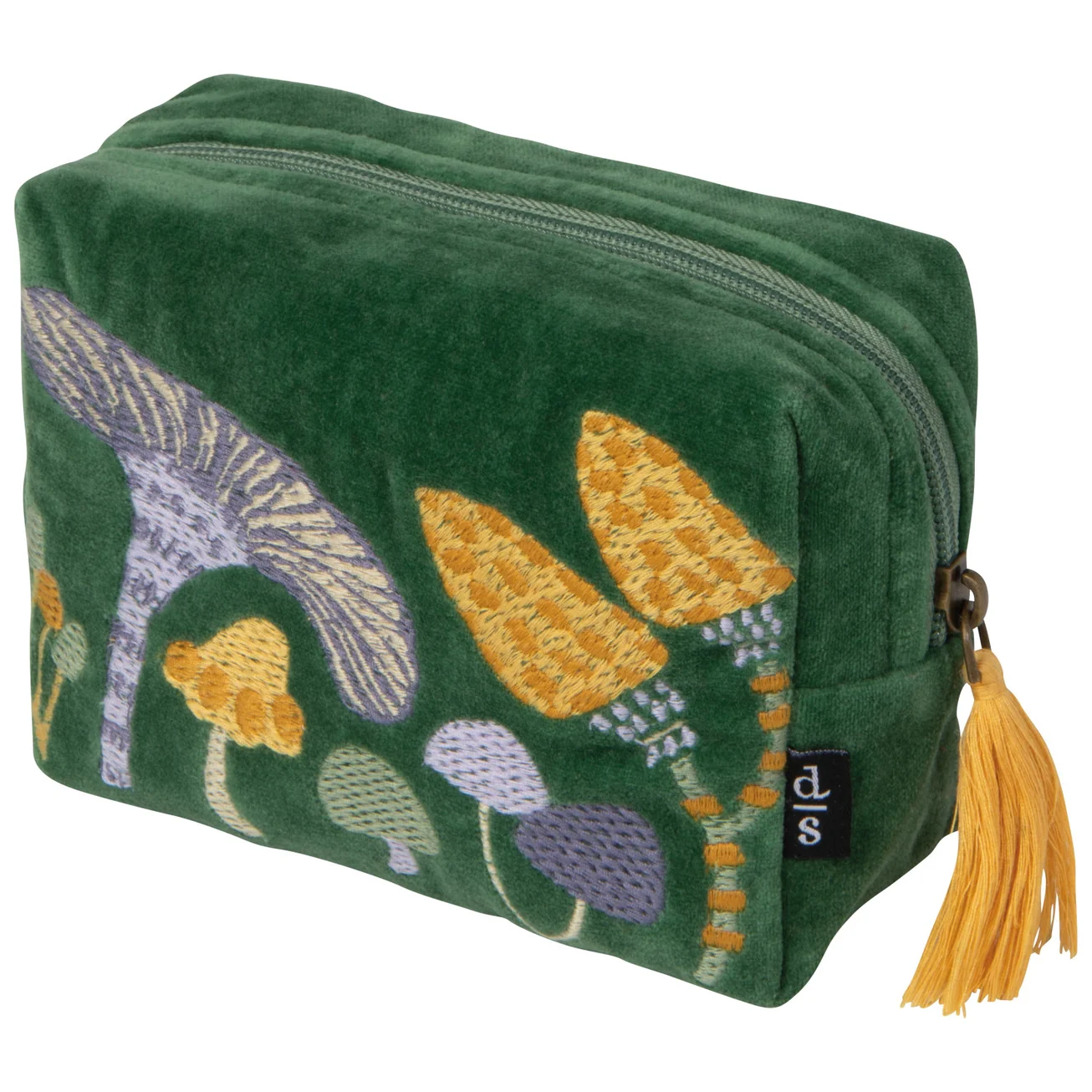 WILDGROVE EMBROIDERED VELVET POUCH BY DANICA STUDIO - Image 2