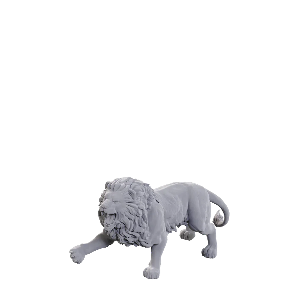 WIZKIDS DEEP CUTS STONE LION - Image 3