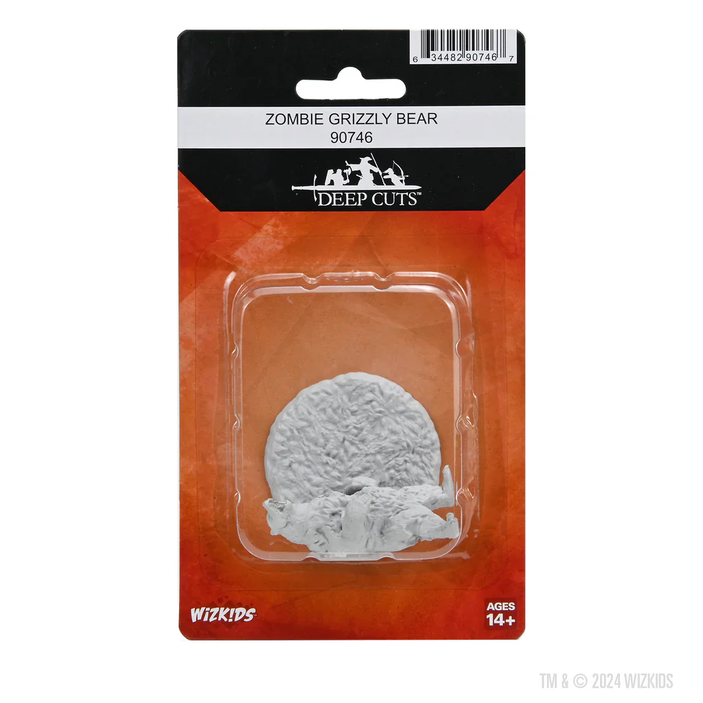 WIZKIDS DEEP CUTS ZOMBIE GRIZZLY BEAR